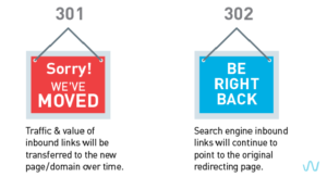 Điều hướng 301 hay 302