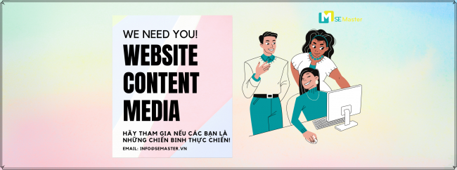 SE Master Solutions tuyen dung website media content