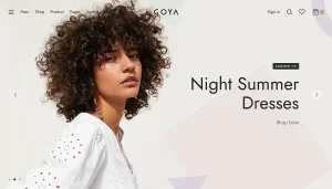 Homepage-Goya - Modern WooCommerce Theme