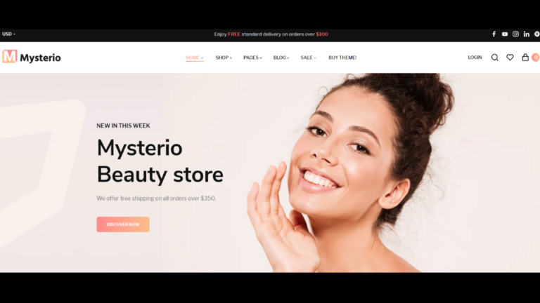 Homepage-Mysterio - Multipurpose Shopify Sections Theme Store for Fashion and Beauty (Home 6)