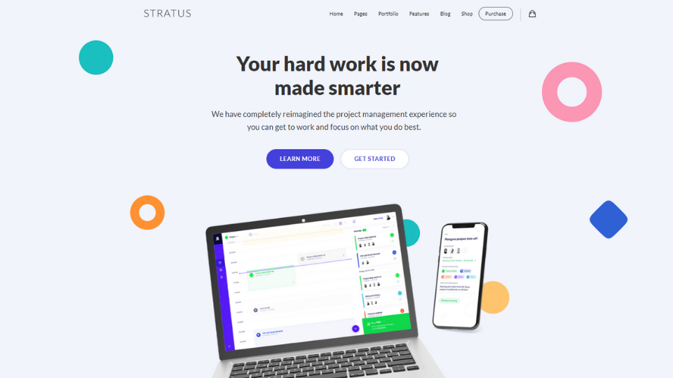 Homepage_App, SaaS & Software Startup Tech Theme - Stratus (Saas3)