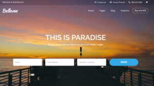 Homepage_Hotel + Bed and Breakfast Booking Calendar Theme _ Bellevue (Beach house)