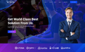 Homepage_uTech - IT Solutions & Services WordPress Theme (Home V5)